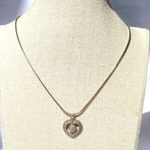 Brighton "Portuguese Heart" Crystal Pendant Necklace